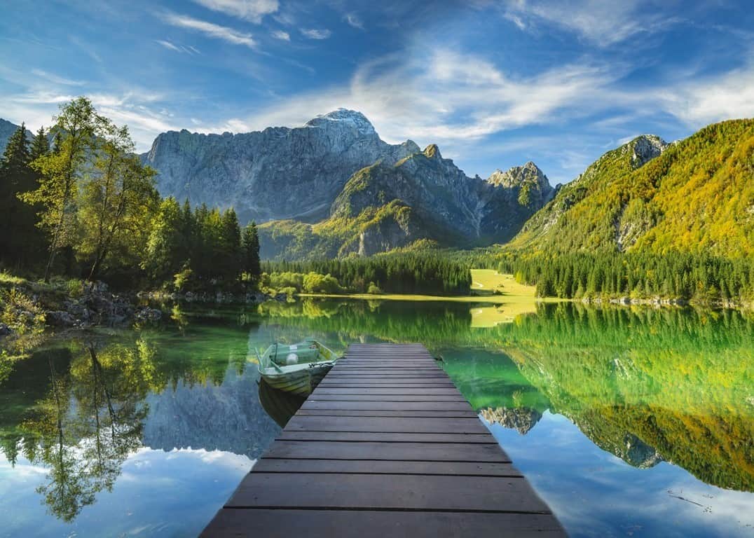 Fototapeta Górskie Jezioro