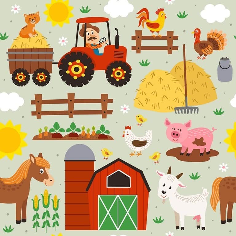 Fototapeta Wesoła Farma