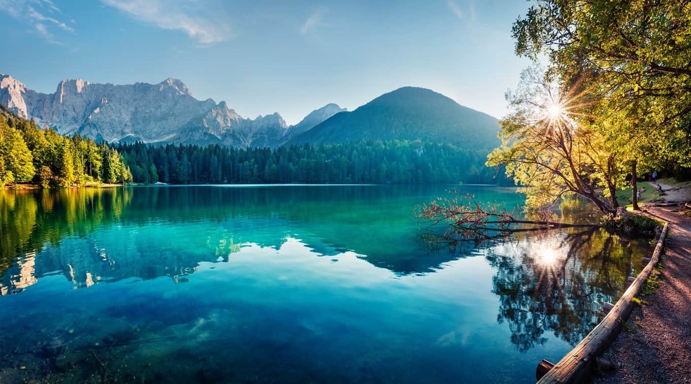Fototapeta Jezioro Fusine