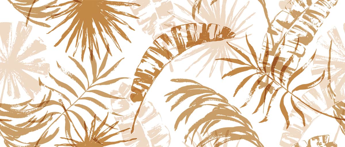 Fototapeta Wakacyjne Liście Palm