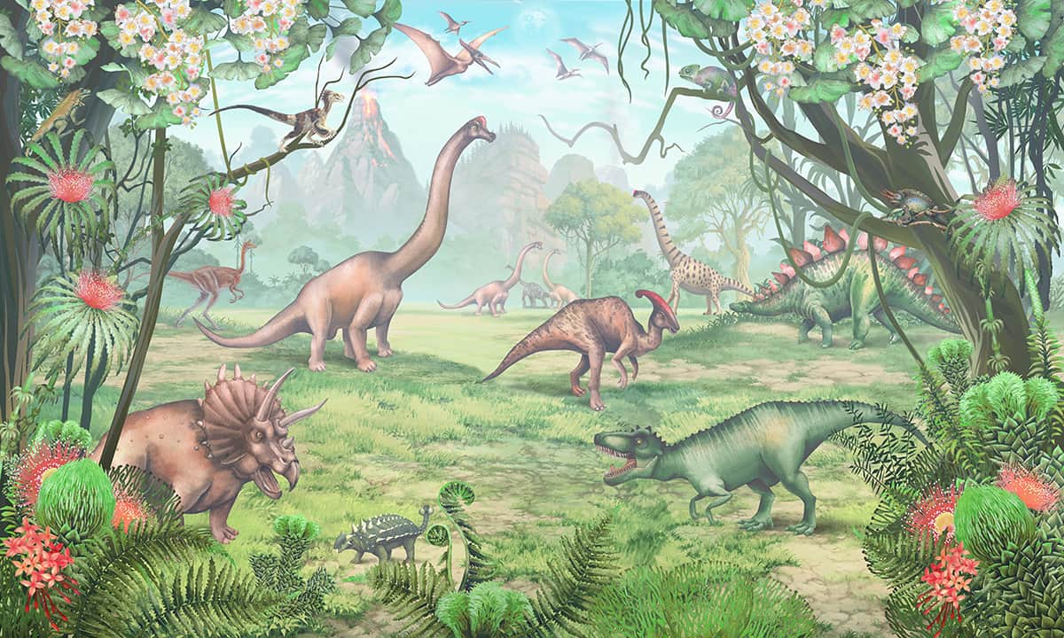 Fototapeta Świat Dinozaurów