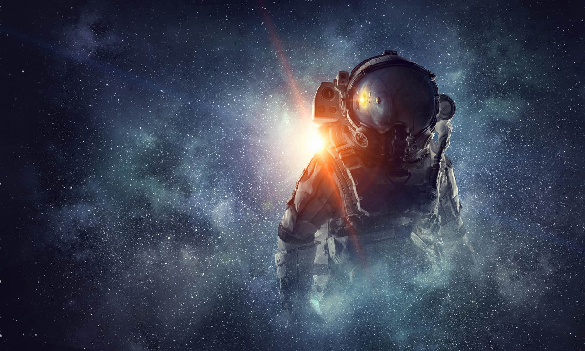 Fototapeta Astronauta w kosmosie