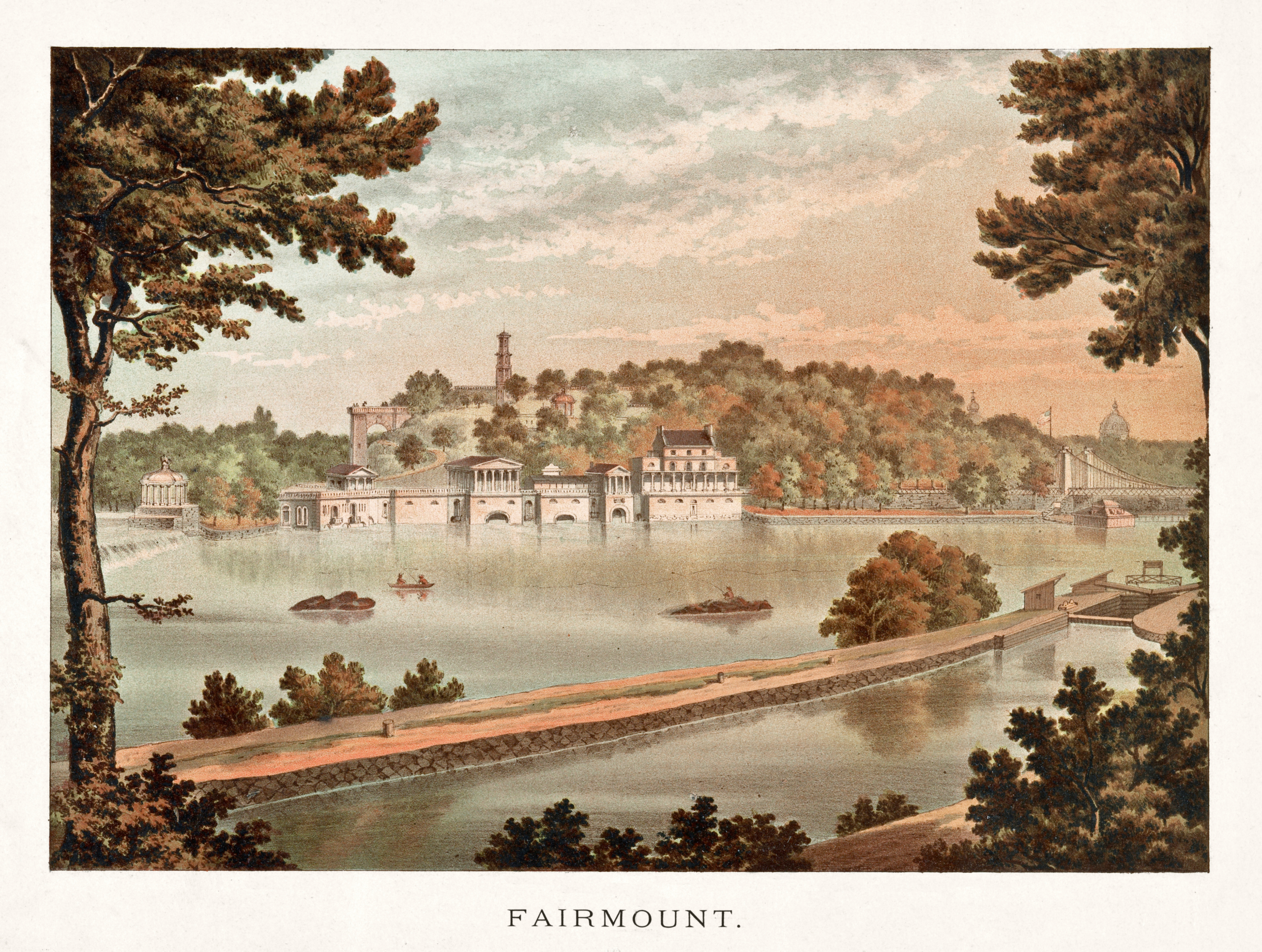 Fototapeta Stare Miasto Faimount Filadelfia