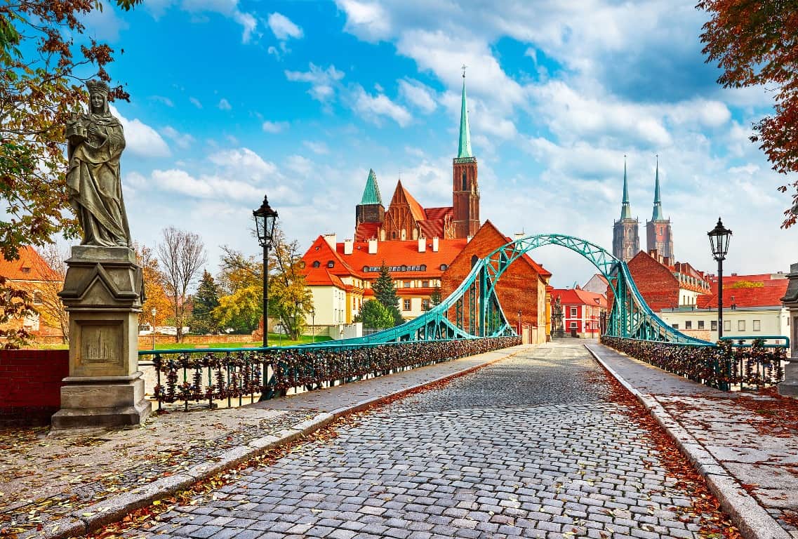 Fototapeta Ostrów Tumski