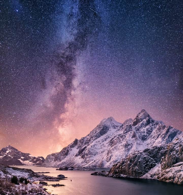 Fototapeta Góry i Gwiazdy