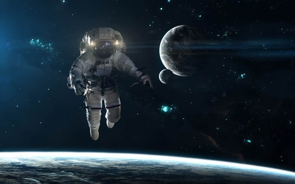 Fototapeta Astronauta w Kosmosie