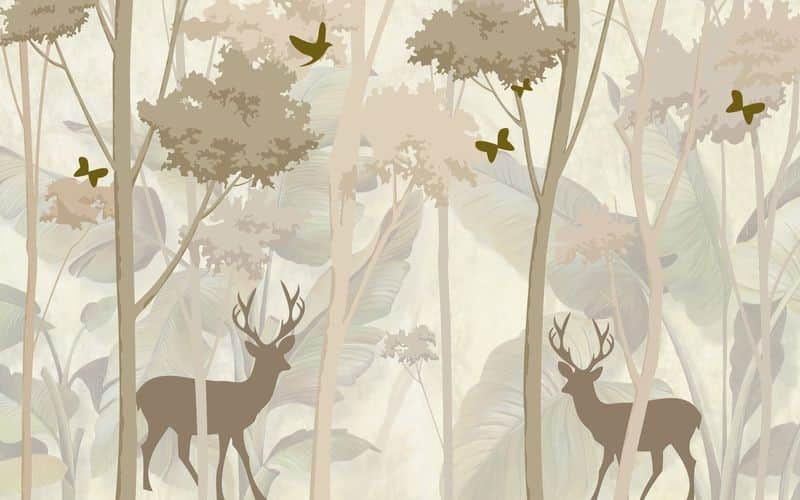 Fototapeta Leśna Ilustracja