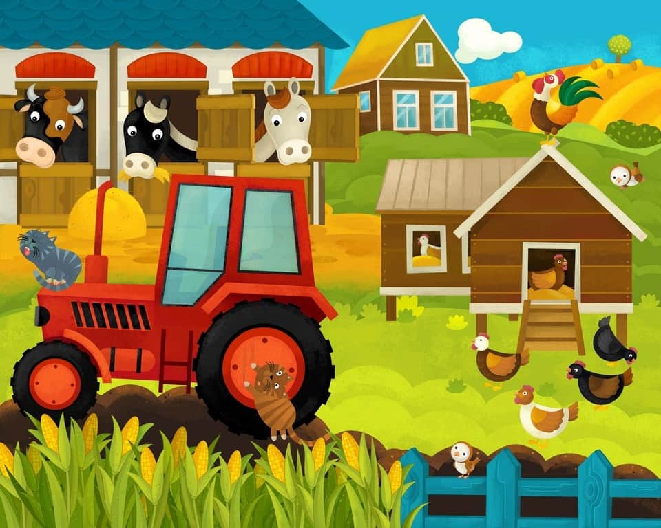 Fototapeta Wesoła Farma