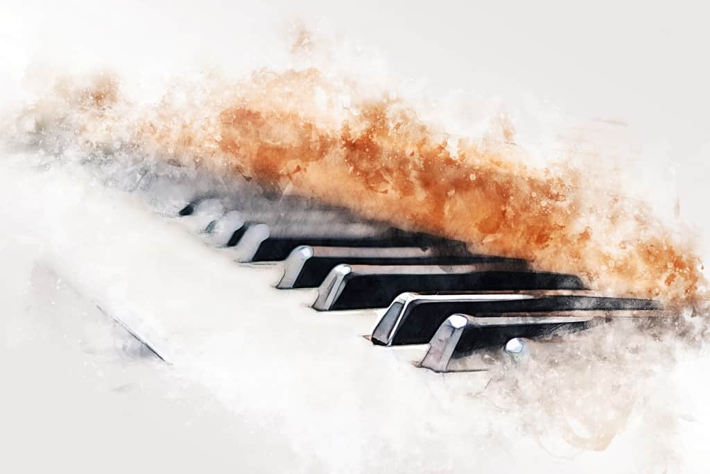 Fototapeta Klawisze Pianina