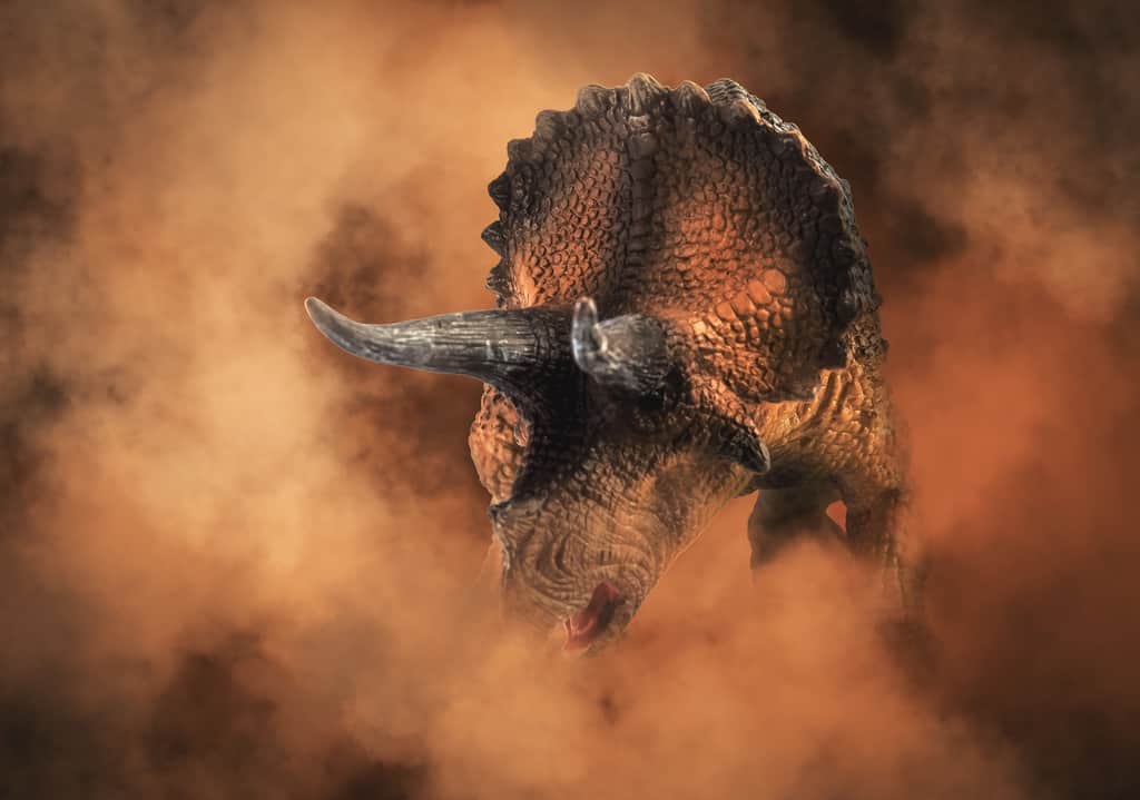 Fototapeta Mglisty Dinozaur