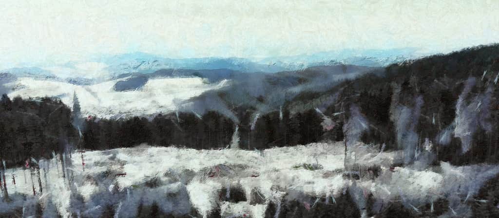 Fototapeta Górska Panorama