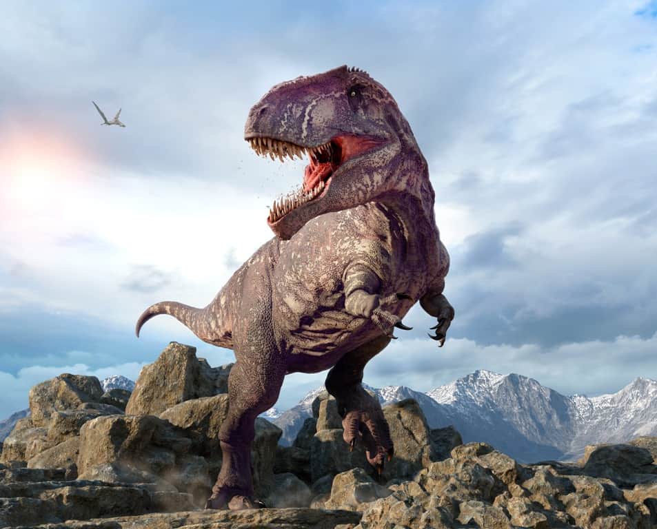 Fototapeta Wielki Dinozaur
