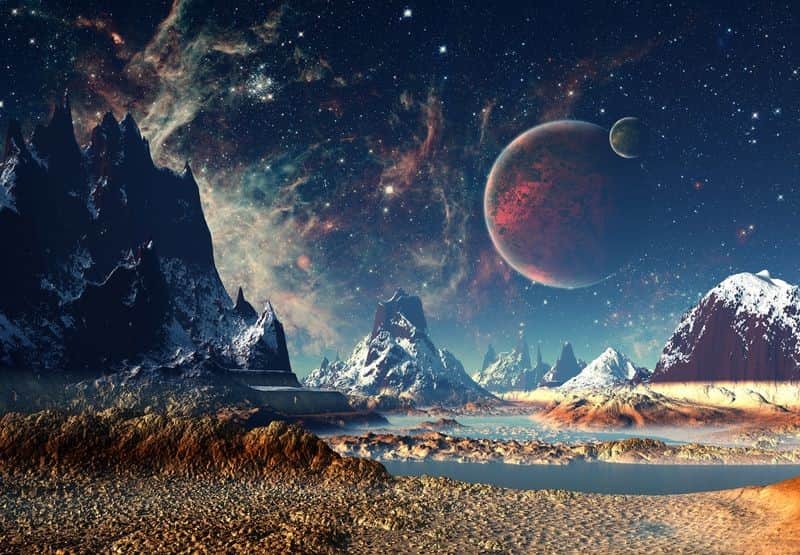 Fototapeta Wizja Kosmosu
