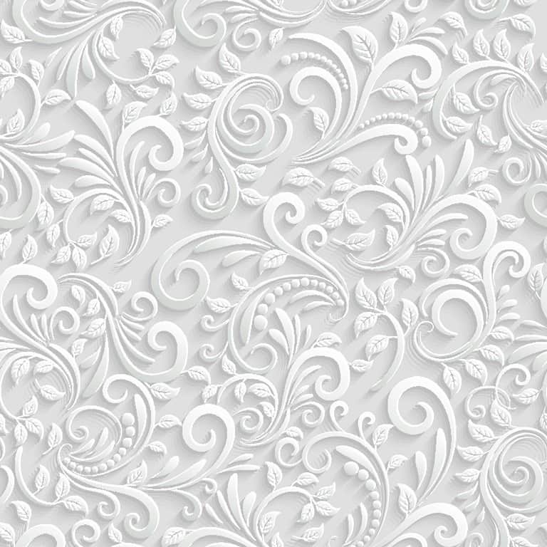Fototapeta Wzór Kwiatowy 3D