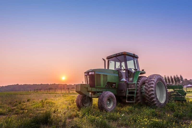 Fototapeta Traktor