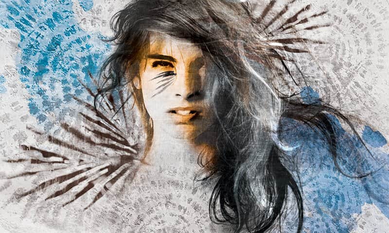 Fototapeta Indianka