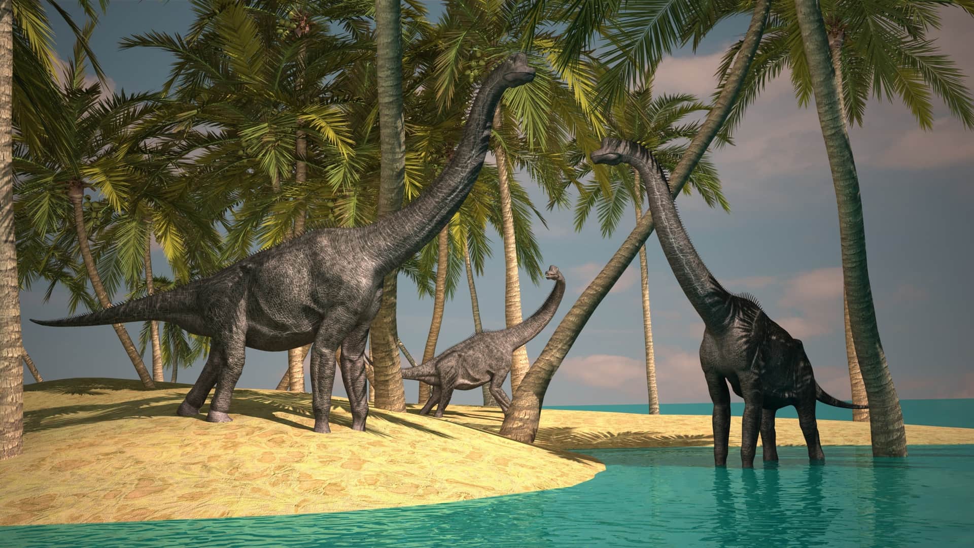Fototapeta Wyspa Dinozaurów