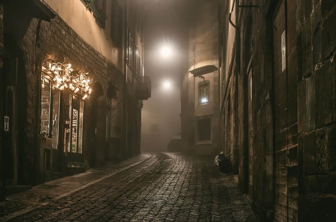 Fototapeta Uliczka Bergamo