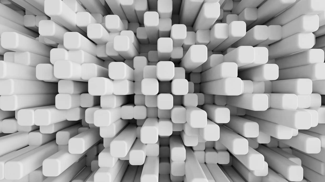 Fototapeta Białe tło 3D