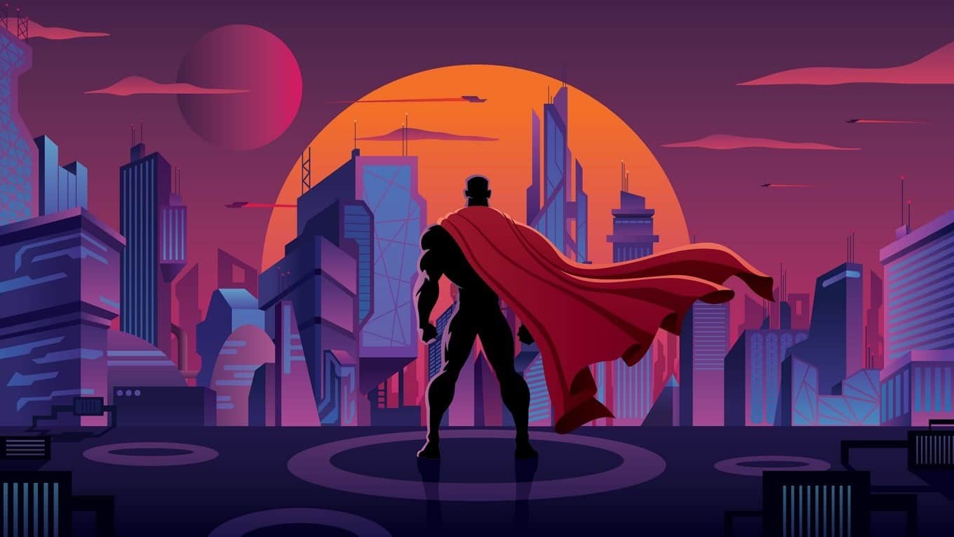 Fototapeta SuperMan