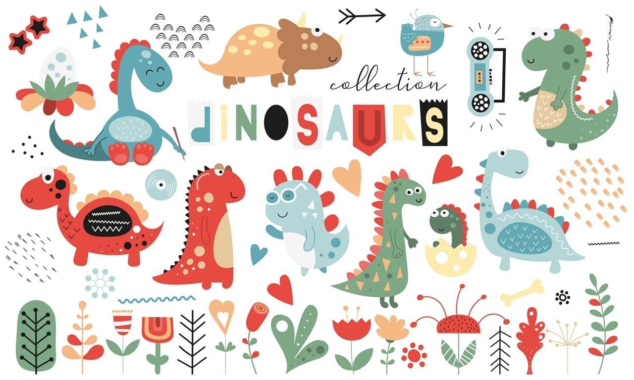 Fototapeta Małe Dinozaury