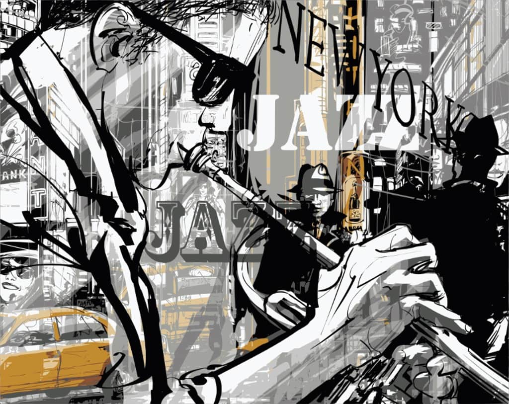 Fototapeta Nowojorski Jazz