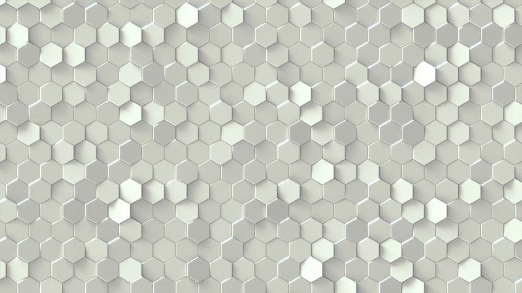 Fototapeta Biała Geometria