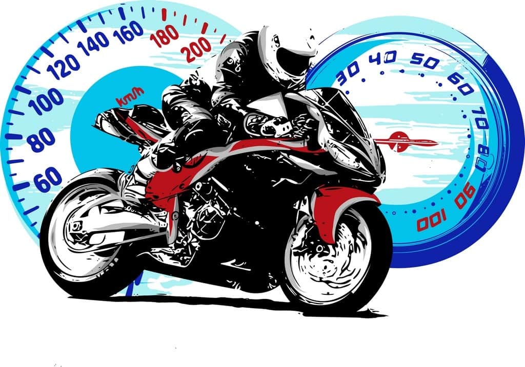 Fototapeta Szybki Motocykl