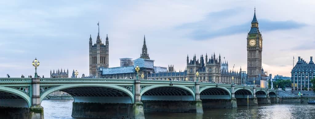Fototapeta Big Ben po Zachodzie Słońca