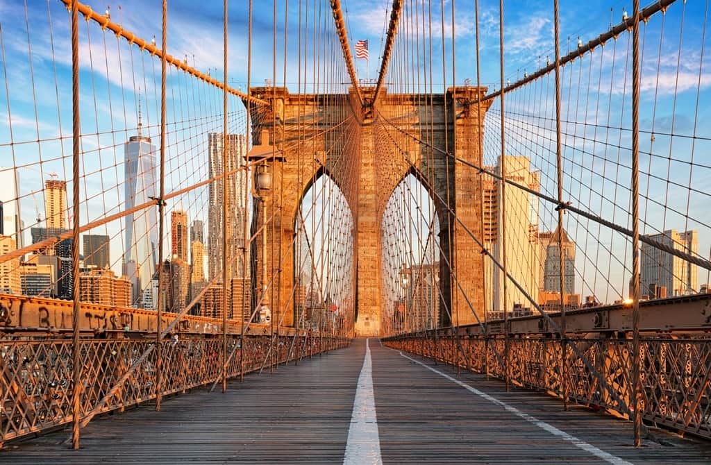 Fototapeta Most na Brooklynie
