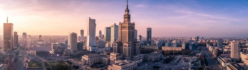 Fototapeta Panorama Warszawy