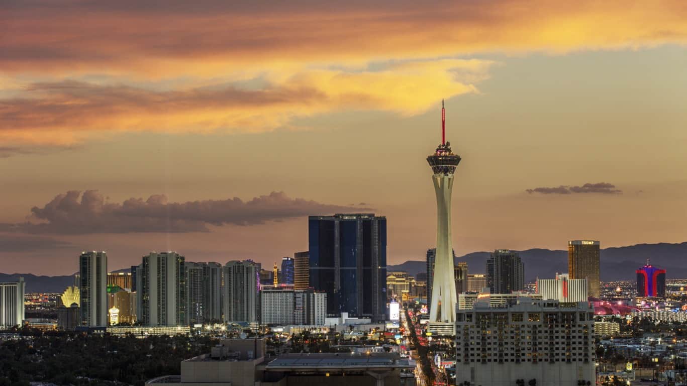 Fototapeta Wieczorowe Vegas