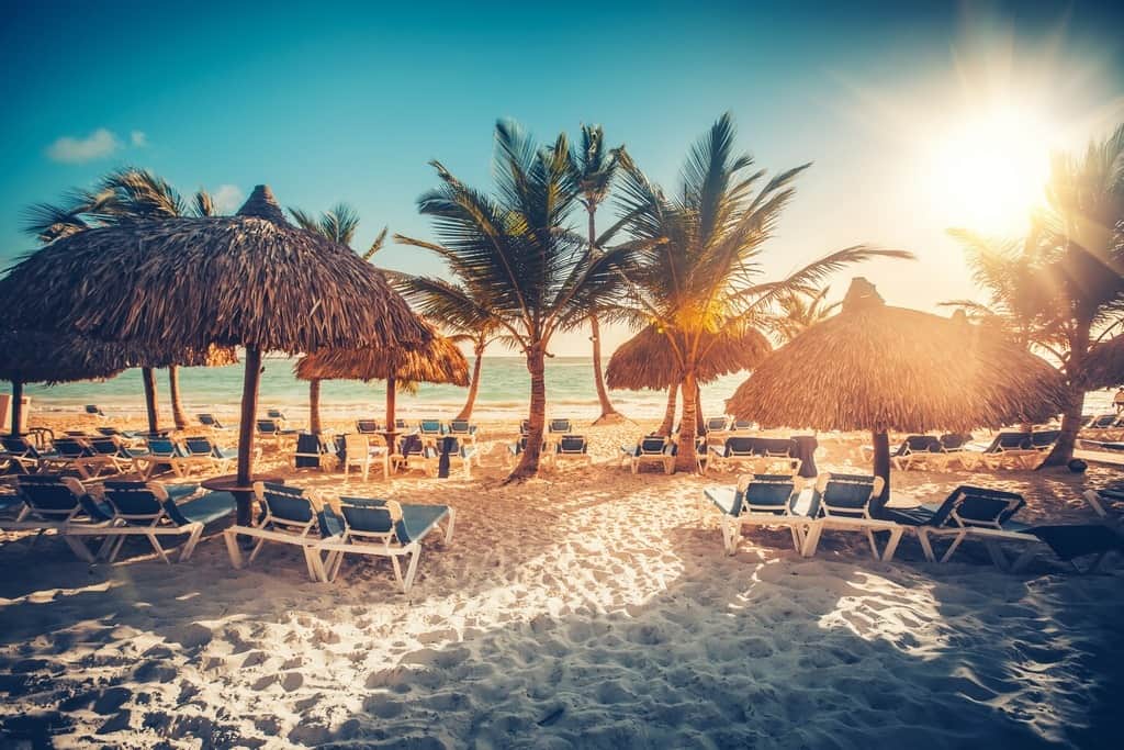 Fototapeta Tropikalna Plaża Dominikana