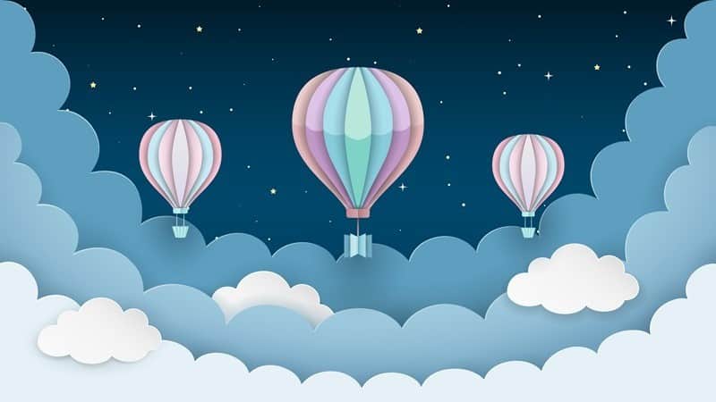 Fototapeta Balony na Niebie