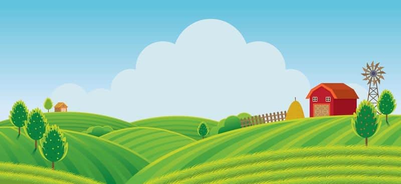 Fototapeta Farma