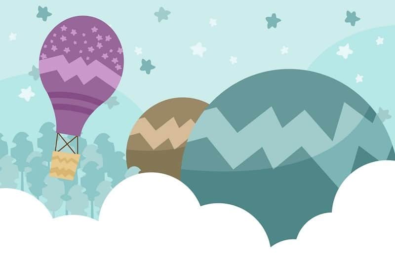 Fototapeta Dziecięca Balony