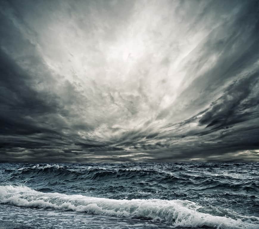 Fototapeta Wzburzony Ocean