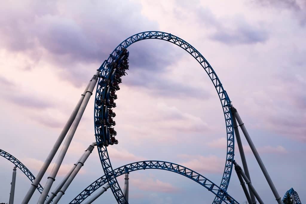 Fototapeta Roller Coaster