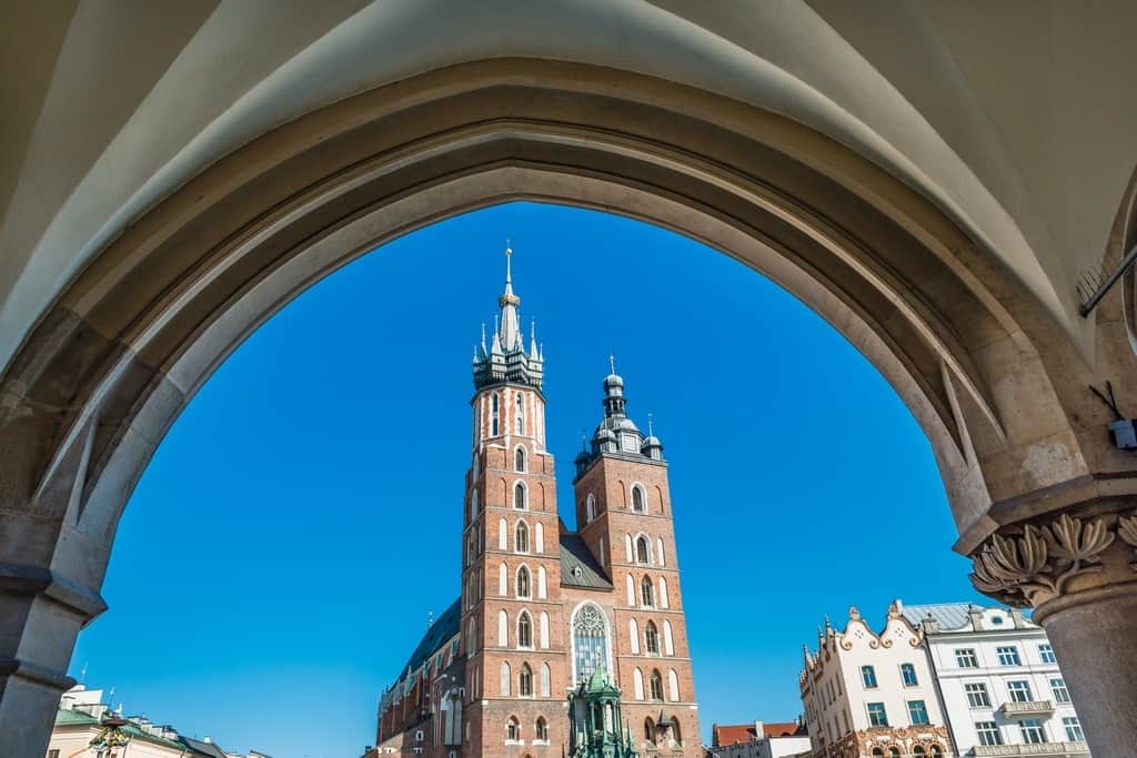 Fototapeta Kościół Mariacki w Krakowie