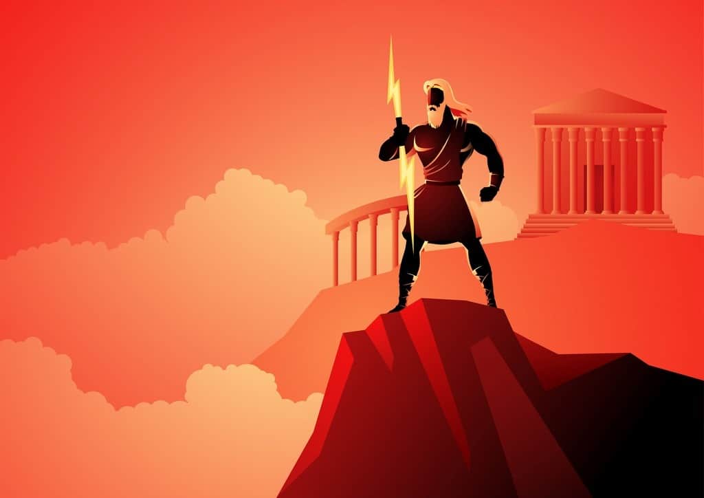 Fototapeta Zeus na Olimpie