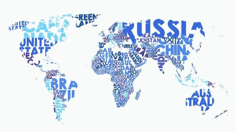 Fototapeta Mapa Świata