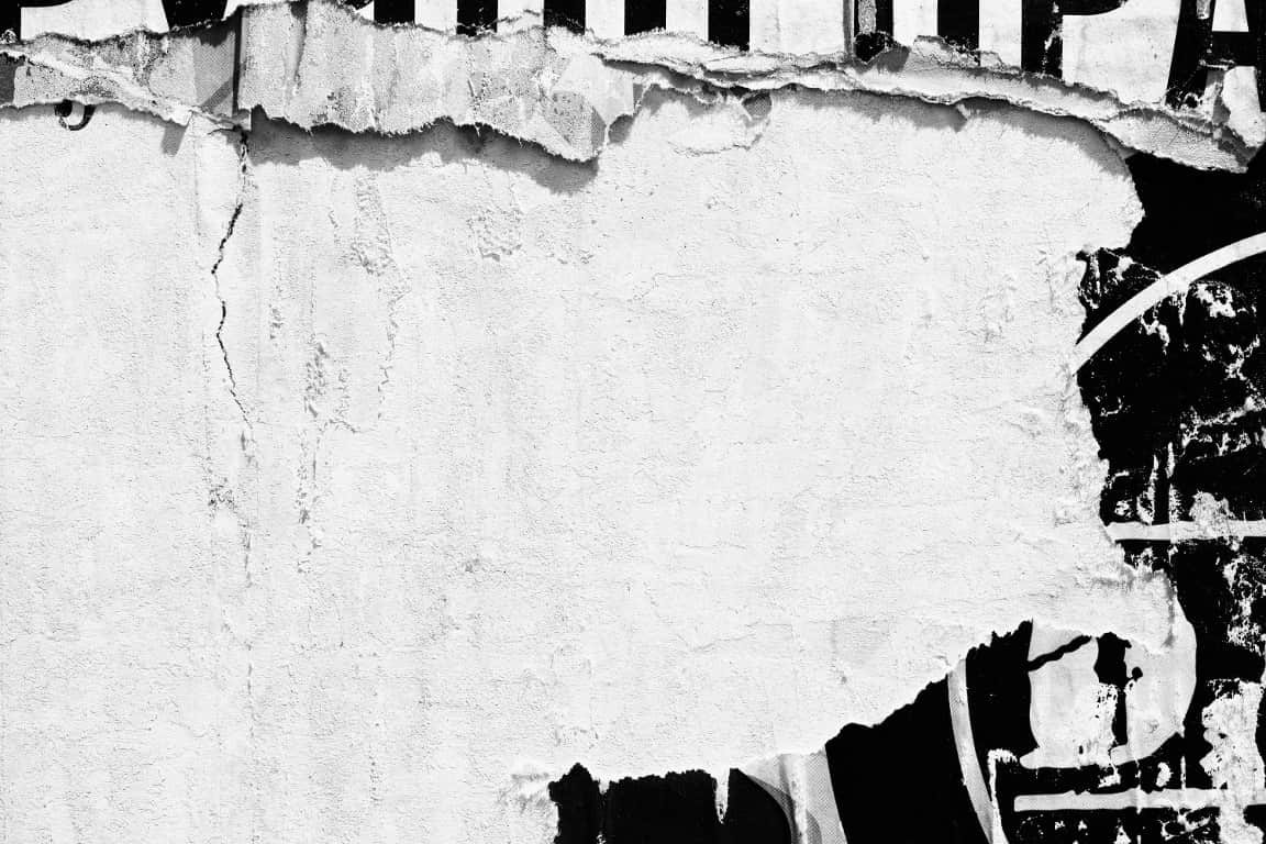 Fototapeta Oderwana Reklama