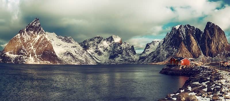 Fototapeta Krajobraz Norwegii