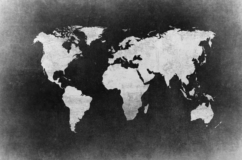 Fototapeta Mapa Świata