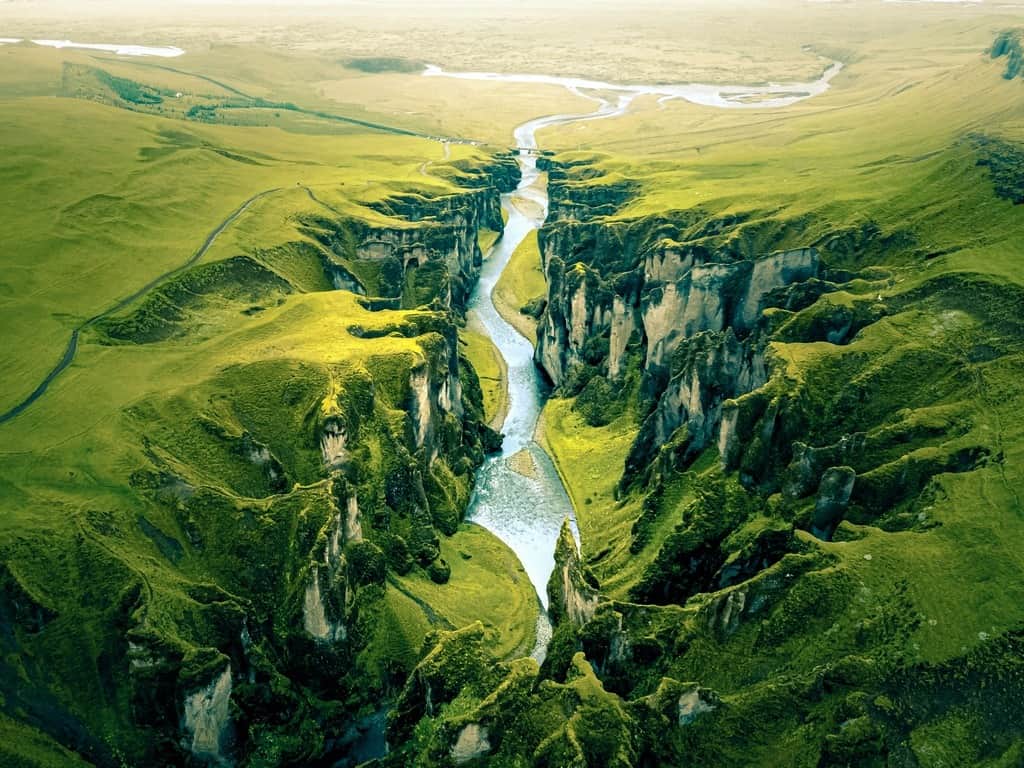 Fototapeta Zielone Fiordy