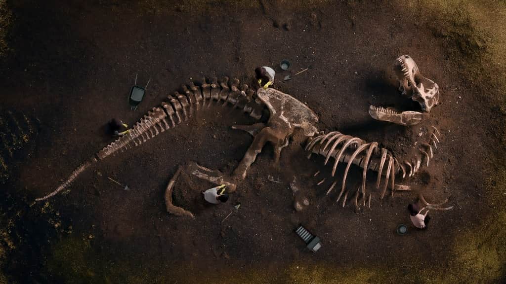 Fototapeta Skamielina Dinozaura