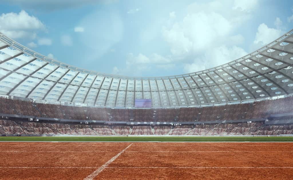 Fototapeta Atletyczny Stadion