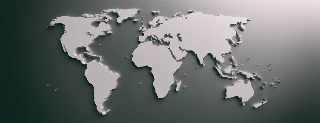 Fototapeta Mapa Ziemi