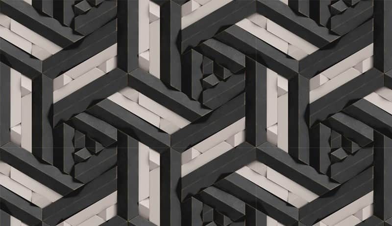 Fototapeta Czarno-szara 3D