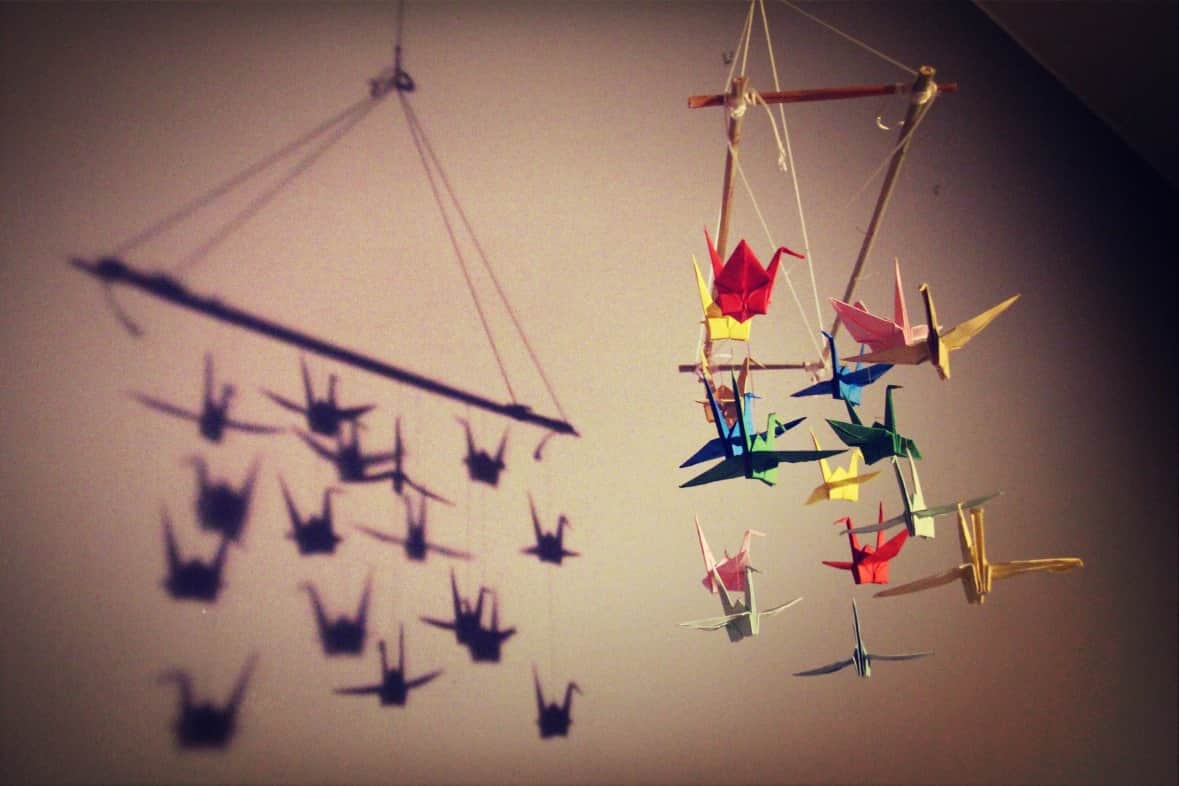 Fototapeta Ptaki Origami